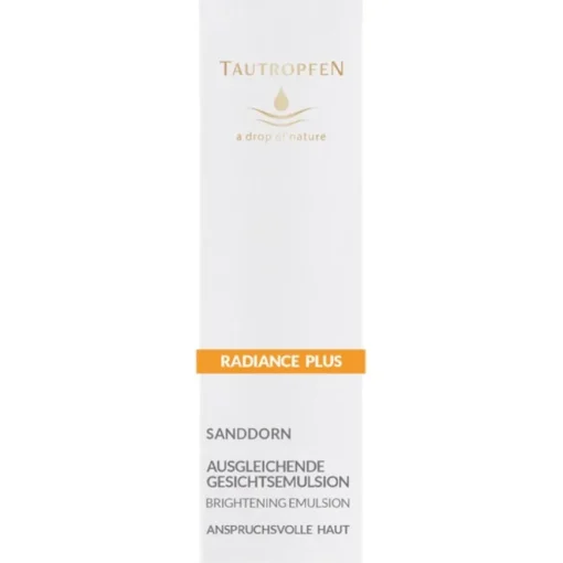 Radiance Plus Ausgleichende Gesichtsemulsion von TAUTROPFEN