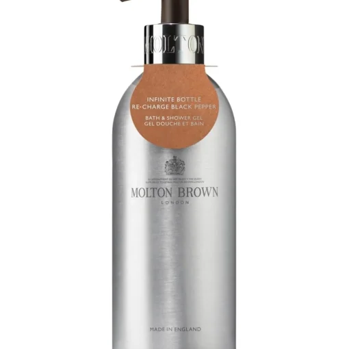 Re-Charge Black Pepper Bath & Shower Gel Infinite Bottle von Molton Brown