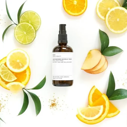 Reiniger & Toner Liquid Radiance Glycolic Toner von Evolve Organic Beauty
