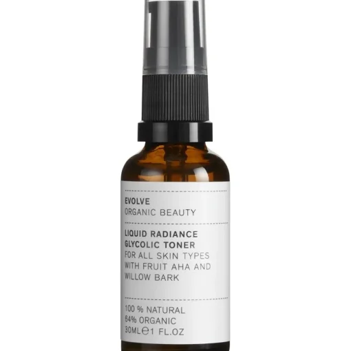 Reiniger & Toner Liquid Radiance Glycolic Toner von Evolve Organic Beauty