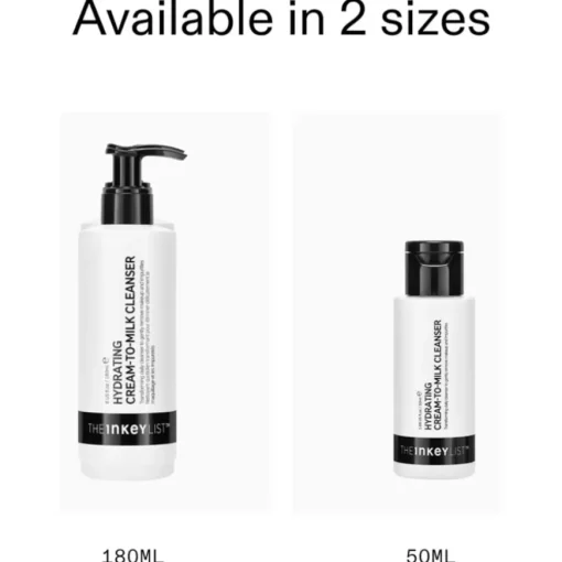 Reiniger Hydrating Cream-to-milk Cleanser von The INKEY List