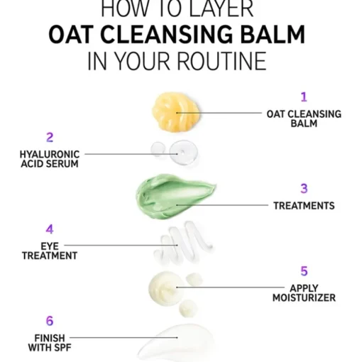 Reiniger Oat Cleansing Balm von The INKEY List