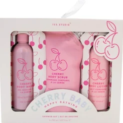Reinigung Cherry Baby Happy Bathing Shower Set von Yes Studio