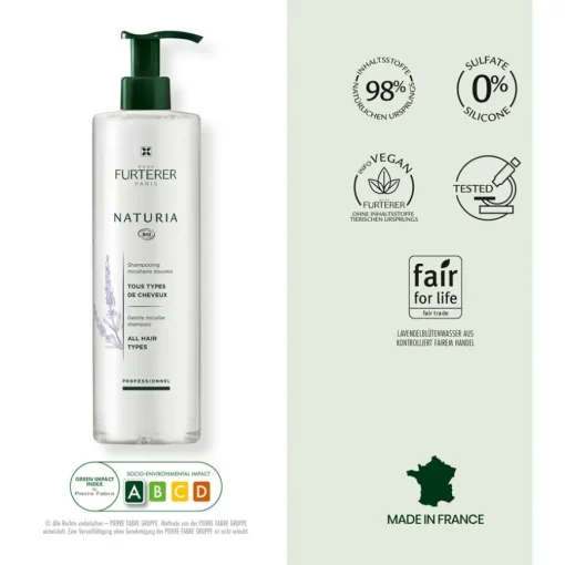René Furterer Naturia Sanftes Mizellen-Shampoo