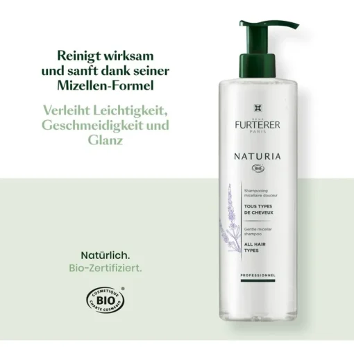 René Furterer Naturia Sanftes Mizellen-Shampoo