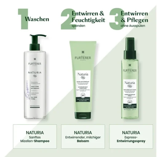 René Furterer Naturia Sanftes Mizellen-Shampoo