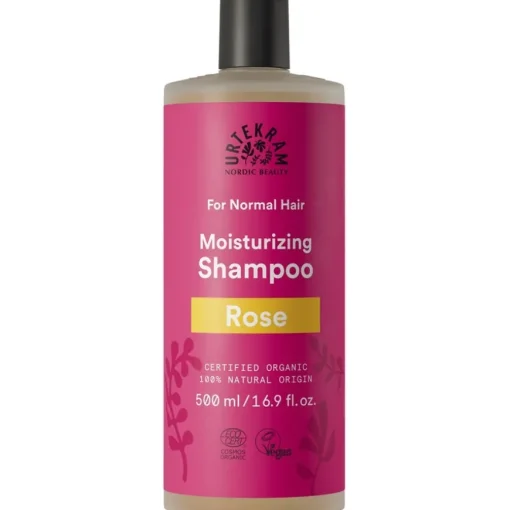 Rose Moisturizing Shampoo For Normal Hair von Urtekram