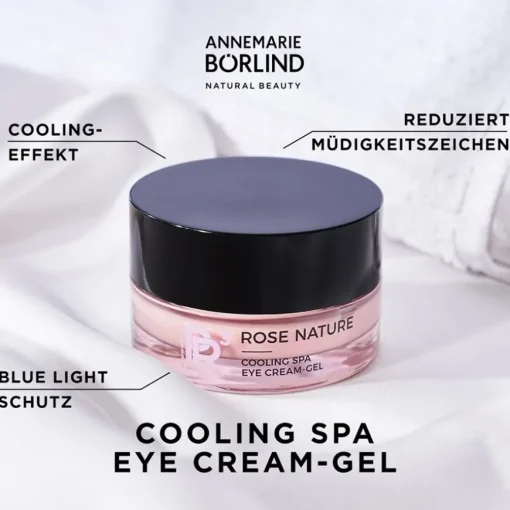ROSE NATURE Cooling Spa Eye Cream-Gel von ANNEMARIE BÖRLIND