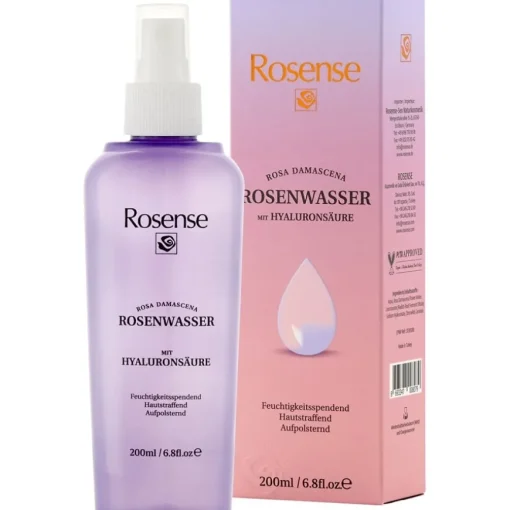 Rosense Rosenwasser mit Hyaluronsäure