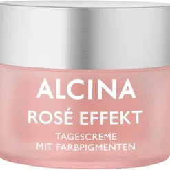Rosé Effekt Tagescreme mit Farbpigmenten von ALCINA