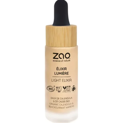 Rouge & Highlighter Bamboo Light Elixir von Zao