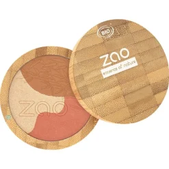 Rouge & Highlighter 3in1 Bamboo Sublime Mosaic von Zao