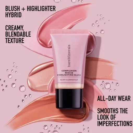 Rouge Complexion Rescue Highlighting Blush von bareMinerals