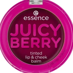 Rouge Juicy Berry Tinted Lip & Cheek Balm von Essence