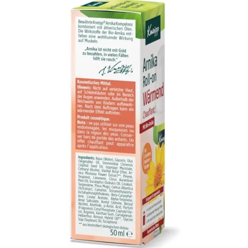 Rücken, Gelenke & Muskeln Arnika Roll- on wärmend von Kneipp