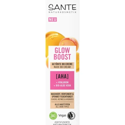 Sante Naturkosmetik Glow Boost Getönte BB Creme