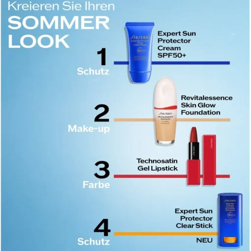 Schutz Expert Sun Protector Clear Stick SPF 50+ von Shiseido
