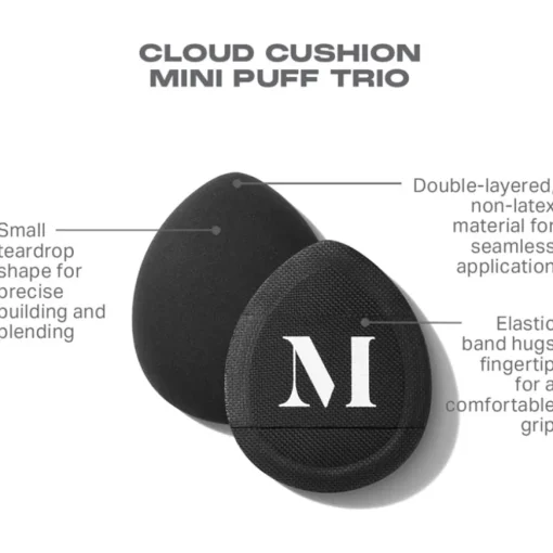 Schwämme Cloud Cushion Mini Puff Trio von Morphe