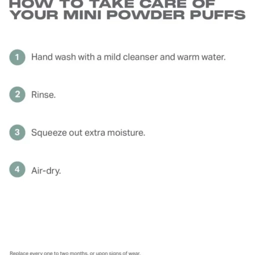 Schwämme Mini Powder Puff Trio von Morphe
