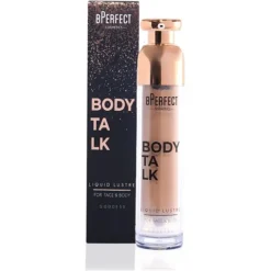 Selbstbräuner Shimmering Liquid Luster Body Talk von BPERFECT