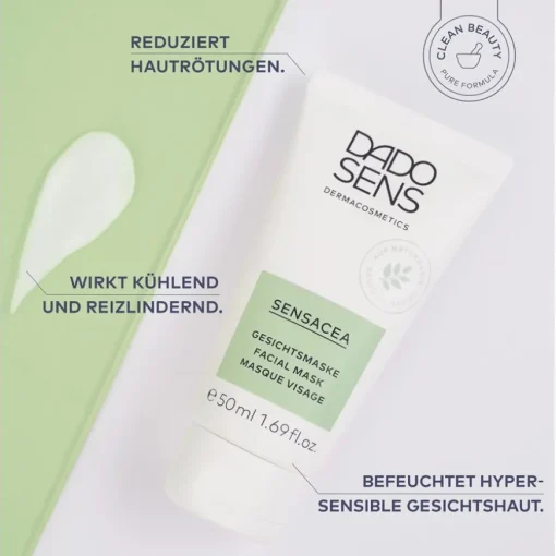 SENSACEA GESICHTSMASKE - bei hypersensibler Haut & Couperose von DADO SENS