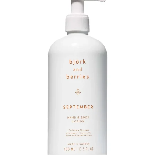 September Hand & Body Lotion von Björk & Berries