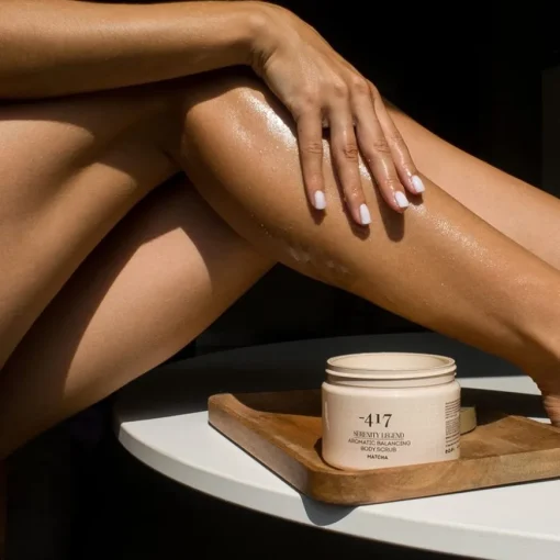 Serenity Legend Aromatic Balancing Body Scrub Matcha von -417