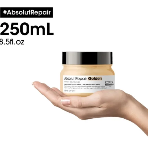 Serie Expert Absolut Repair Professional Golden Masque Gold Quinoa + Protein von L’Oréal Professionnel Paris