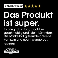 Serie Expert Absolut Repair Professional Golden Masque Gold Quinoa + Protein von L’Oréal Professionnel Paris