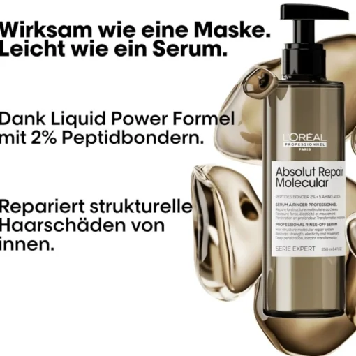 Serie Expert Absolut Repair Molecular Rinse-Off Serum von L’Oréal Professionnel Paris
