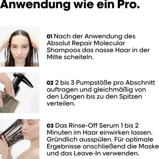 Serie Expert Absolut Repair Molecular Rinse-Off Serum von L’Oréal Professionnel Paris
