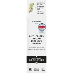 Serum & Gesichtsöl Anti-Falten Argan Intensiv Serum von Dr. Scheller