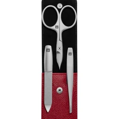 Sets 3-tlg. Maniküre/Pediküre-Etui Rotem Rindleder von Zwilling Beauty