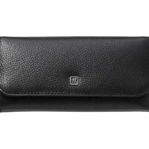 Sets 5-tlg. Maniküre/Pediküre-Etui Schwarzem Rindleder von Zwilling Beauty