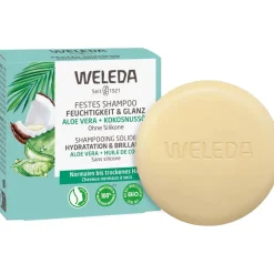 Shampoo Festes Shampoo Feuchtigkeit & Glanz Für normales bis trockenes Haar von Weleda