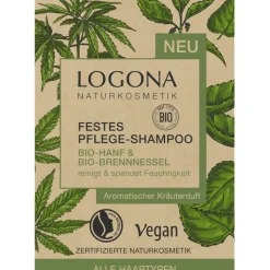 Shampoo Festes Shampoo Hanf & Brennnessel von Logona