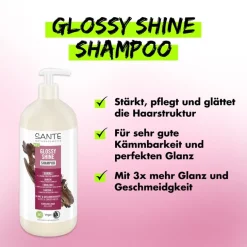 Shampoo Glossy Shine Shampoo von Sante Naturkosmetik