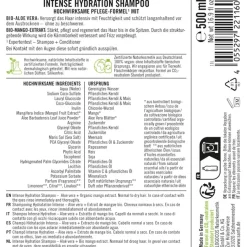 Shampoo Intense Hydration Shampoo von Sante Naturkosmetik
