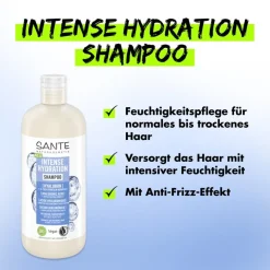 Shampoo Intense Hydration Shampoo von Sante Naturkosmetik