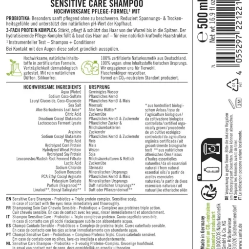 Shampoo Sensitive Care Shampoo von Sante Naturkosmetik