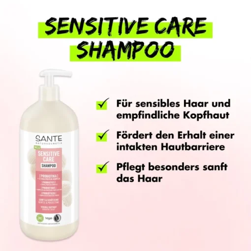 Shampoo Sensitive Care Shampoo von Sante Naturkosmetik