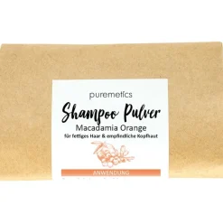Shampoo Shampoo-Pulver Macadamia Orange von puremetics
