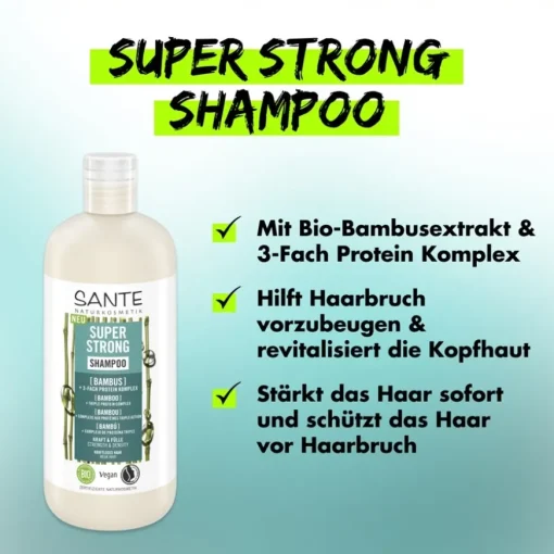 Shampoo Super Strong Shampoo von Sante Naturkosmetik
