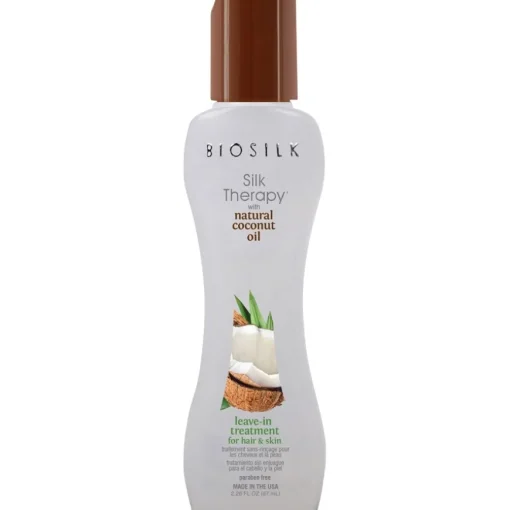 Silk Therapy with Natural Coconut Oil Leave-In Treatment von BIOSILK
