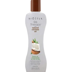 Silk Therapy with Natural Coconut Oil Leave-In Treatment von BIOSILK