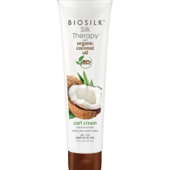 Silk Therapy with Natural Coconut Oil Curl Cream von BIOSILK