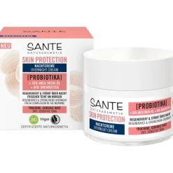 Skin Protection Nachtcreme mit Probiotika, Bio-Inca Inchi-Öl & Bio-Sheabutter von Sante Naturkosmetik