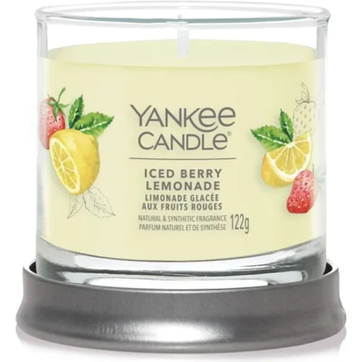 Small Tumbler Iced Berry Lemonade Yellow von Yankee Candle