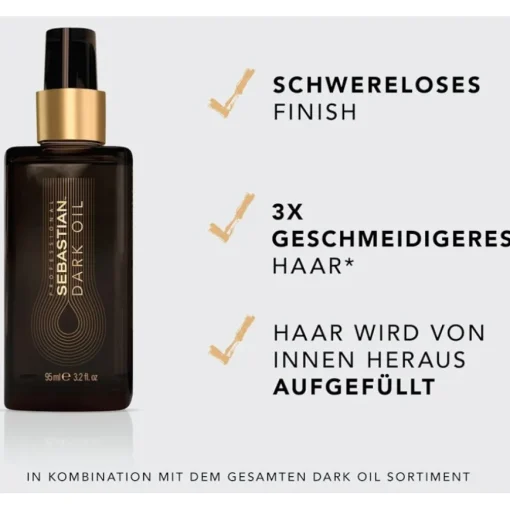 SMOOTH  Haaröl Dark Oil von Sebastian