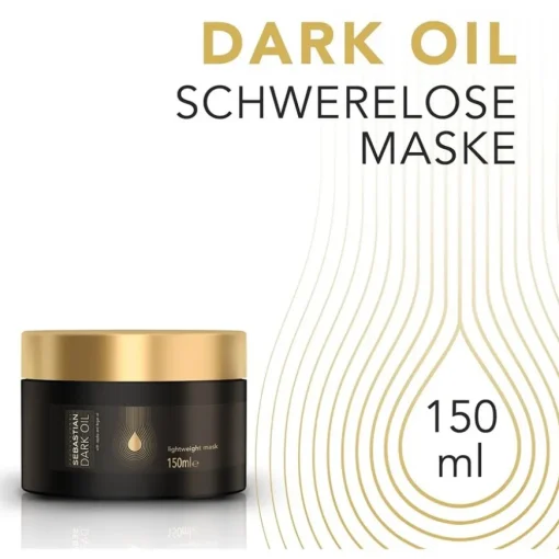 SMOOTH  Lightweight Mask Dark Oil von Sebastian